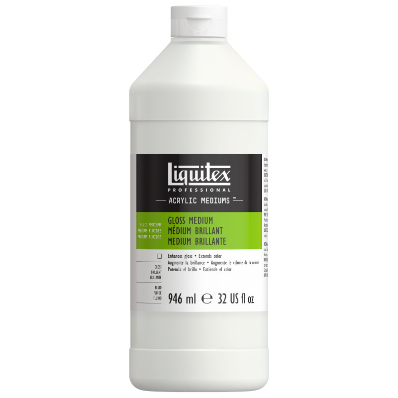 Liquitex vernis brillant en flacon de 946 ml