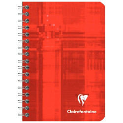 Carnet à reliure intégrale 180 pages CLAIREFONTAINE, format 9x14 cm, q