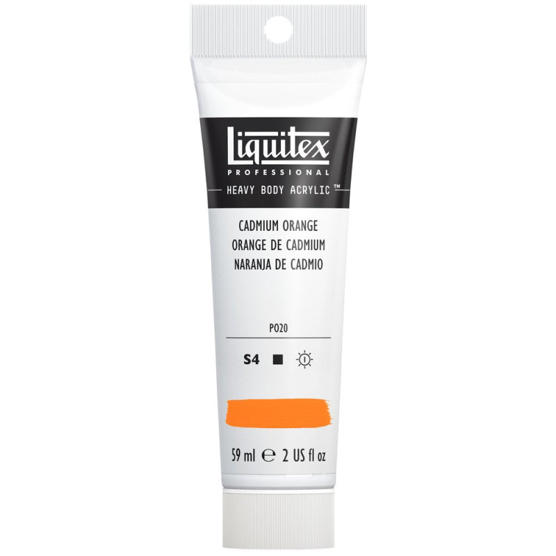 Peinture acrylique Heavy Body 59ml - 160 Jaune cadmium clair Série 3