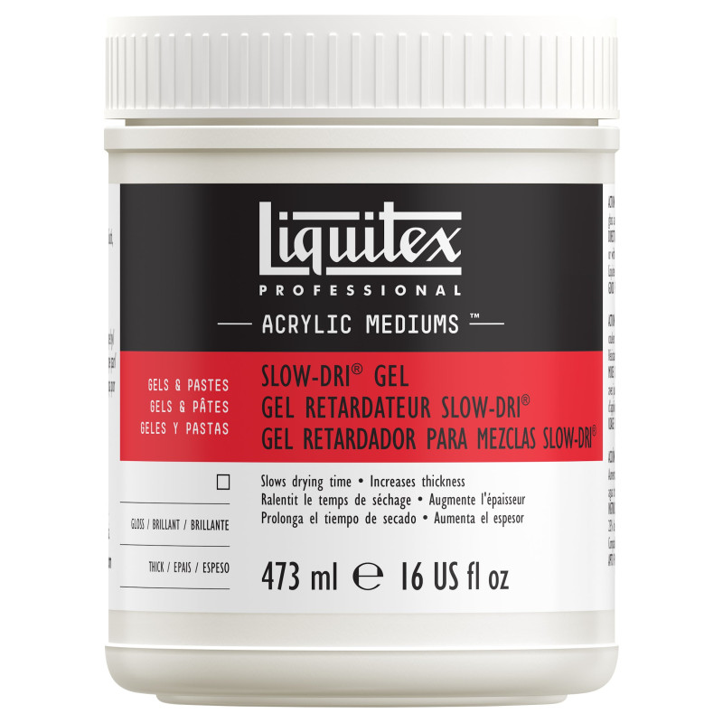 Liquitex médium gel retardateur 237 et 473 ml - 473 ml