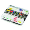 Boîte aquarelle extra-fine Black Box 12 1/2 godets