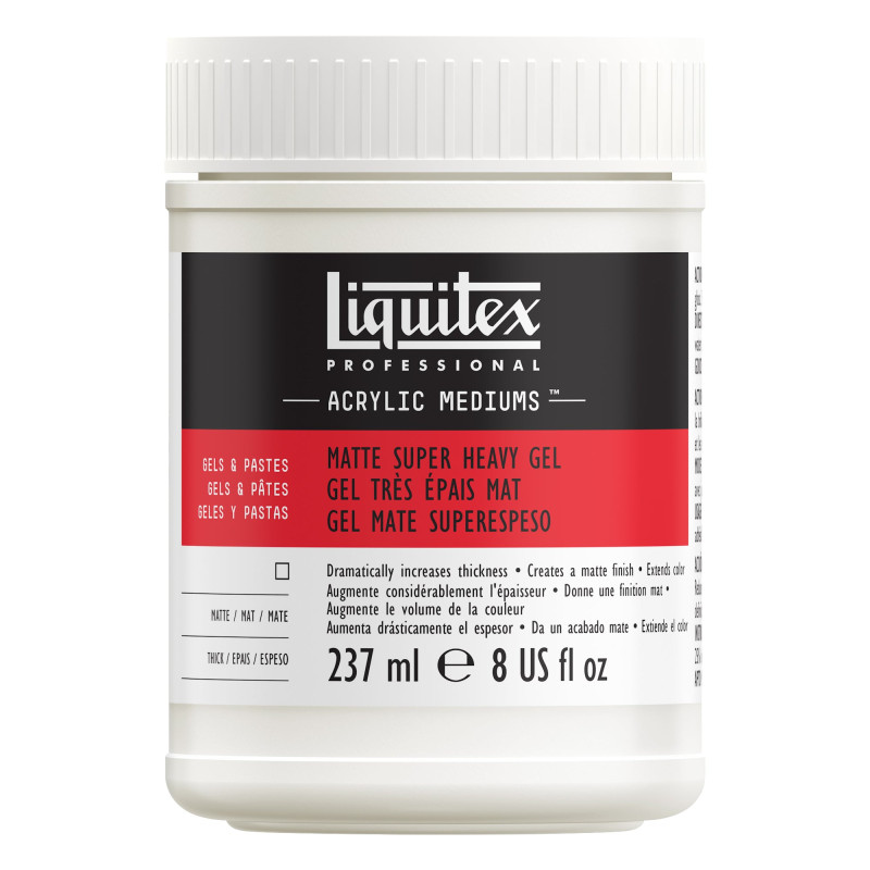 Liquitex médium gel très épais mat 237, 473 ou 946 ml - 946 ml