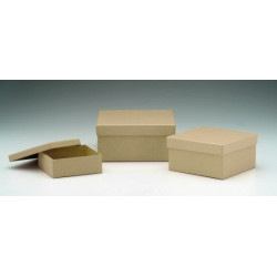 Boîte carree carton 102x102x50mm