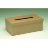 Boîte mouchoirs carton 25x14x9cm