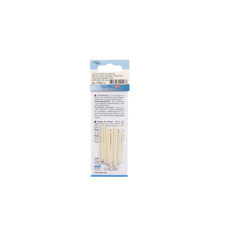 Mèches pour bougies flottantes