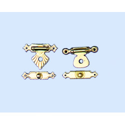 Fermetures - 2 pièces - x 44 mm - 2 pièces