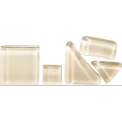 Mosaïque verre doux transparent - 20mm - Vert clair