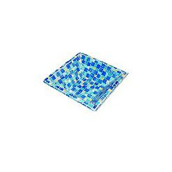 Mosaïque verre Murano veiné - 20mm - Café
