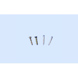 Mini-clous laitonnés - 9 x 0.9mm