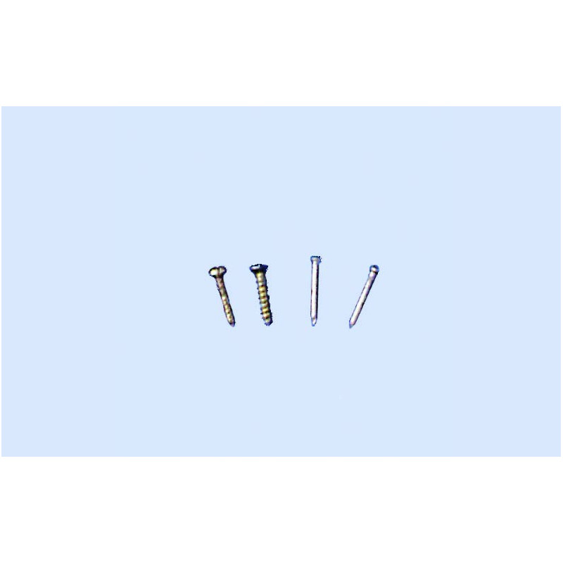 Mini-clous laitonnés - 9 x 0.9mm