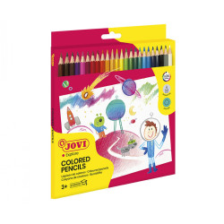 Crayons de couleurs x24 Jovi explore - Par 24