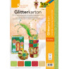 Papier paillette - Or 50 x 70cm 5 feuilles