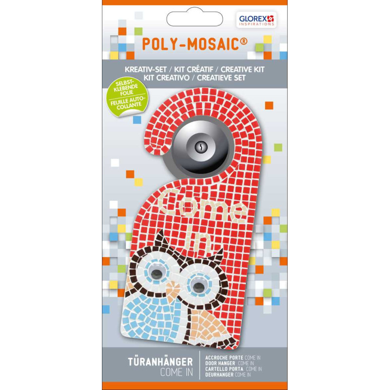 Kit Créatif Poly-Mosaic Accroche porte Come In