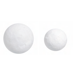 Boule en ouate à décorer - 15mm - 40 pièces