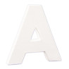 Lettres papier maché épaisseur 1,5 cm, hauteur 12 cm - S