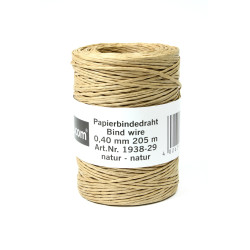 Fil à lier nature - 0.4mm x 205m