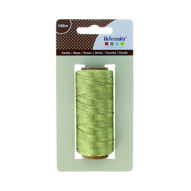 Ficelles et cordes - Argent 10m (x4)