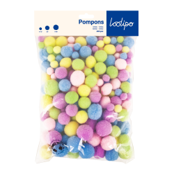 Pompons pastels x200
