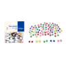 Yeux mobiles adhésifs couleurs sans cils