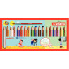 Étui de 18 crayons Woody dont 6 pastels