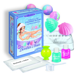 Coffret créatif "Mon atelier du bain" : Mini bombes de bain