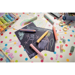 Étui de 18 crayons Woody dont 6 pastels