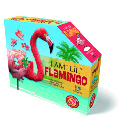 Coffret puzzle "I am" LiL' Flamingo