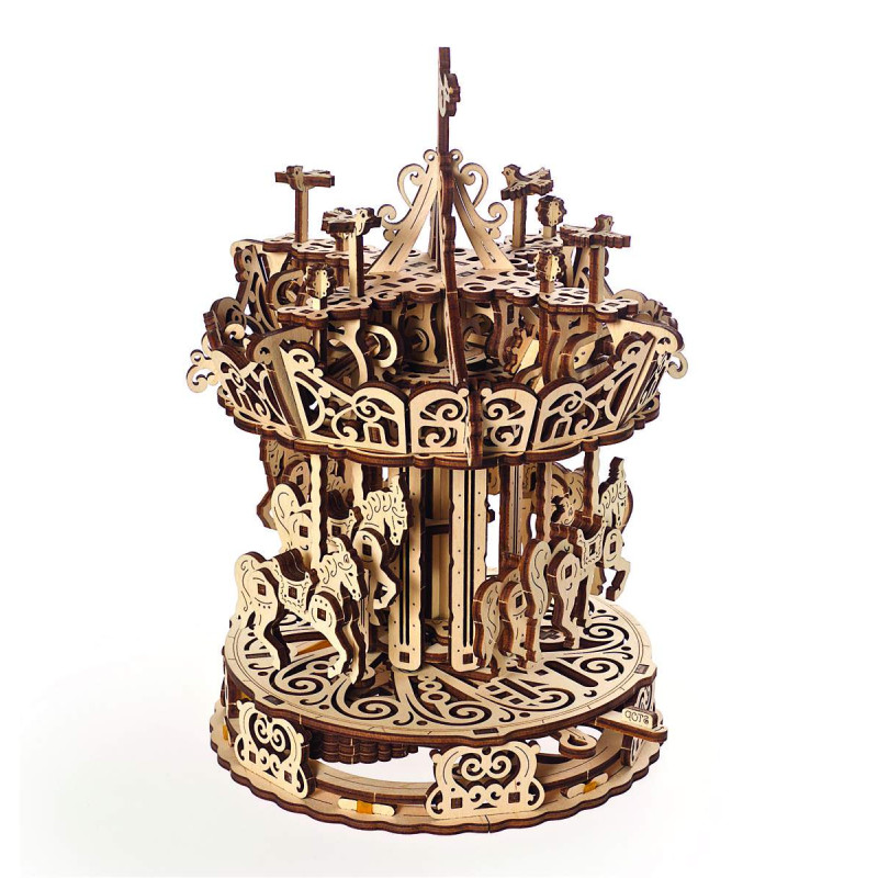 Kit maquette à construire Ugears "Carousel"
