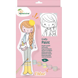 Poupée à peindre Chloé