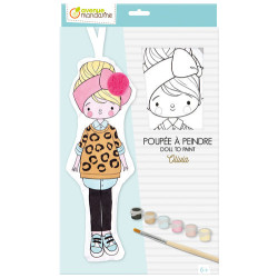 Poupée à peindre Olivia