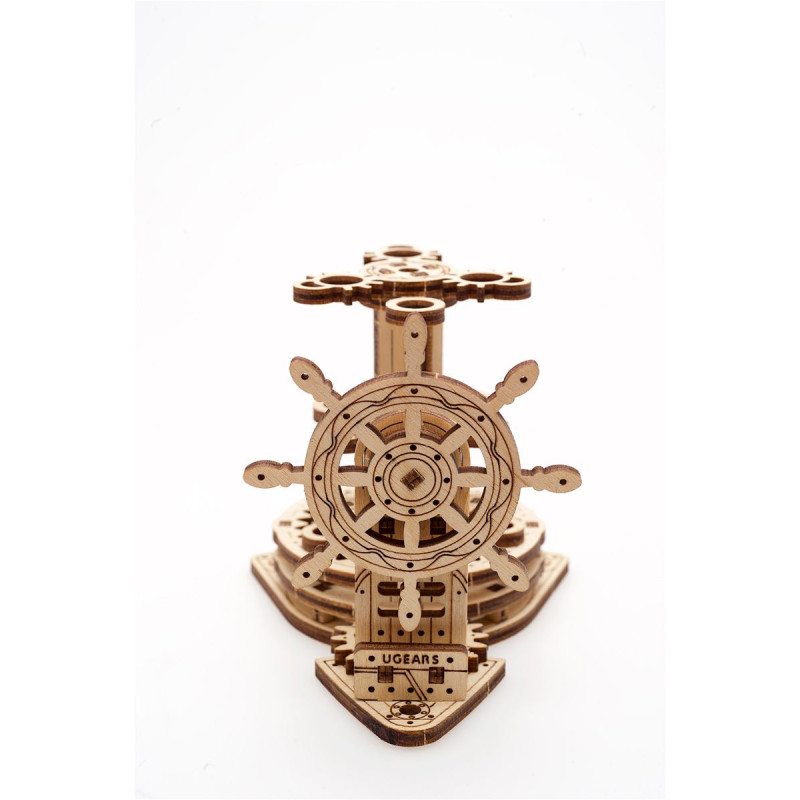Kit maquette à construire Ugears Porte-crayons gouvernail
