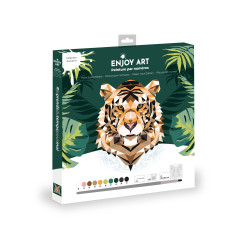 Peinture par numéro - Le tigre