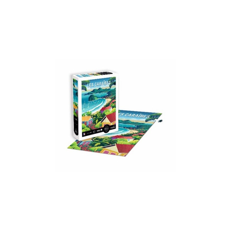Puzzle 500 pièces - Les Caraïbes