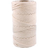 Corde coton écru 3 mm x 60 m - 250gr