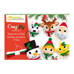 Kit mini couz'in "Suspension de Noël"