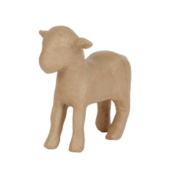 Papier mâché déco Chevreau