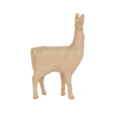Papier mâché déco Lama