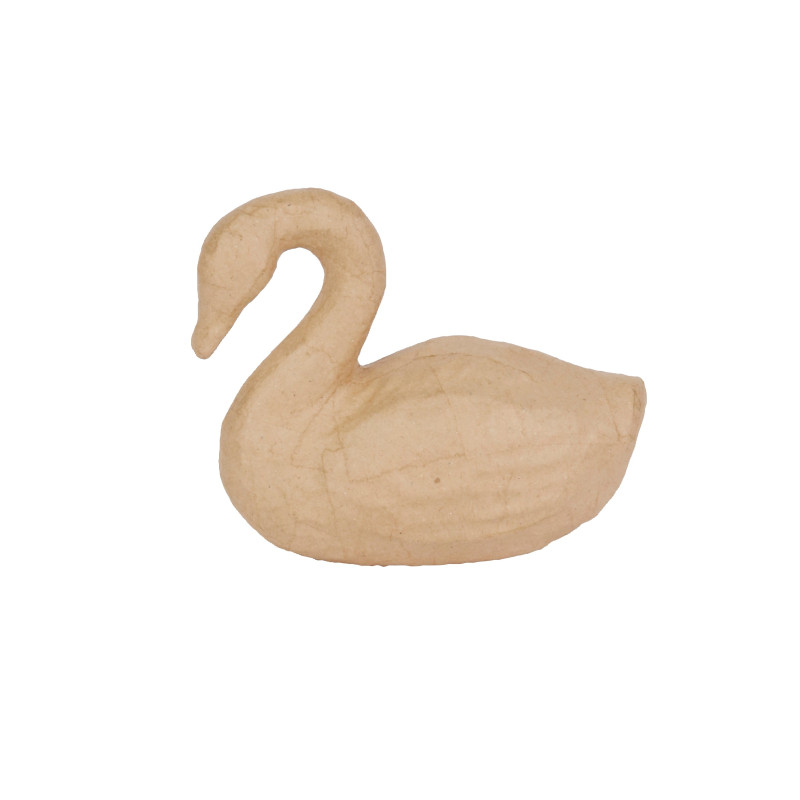 Papier mâché déco Cygne