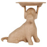 Papier mâché déco Plateau Chien