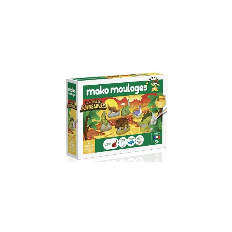 Kit moulage "Le monde des Dinosaures"