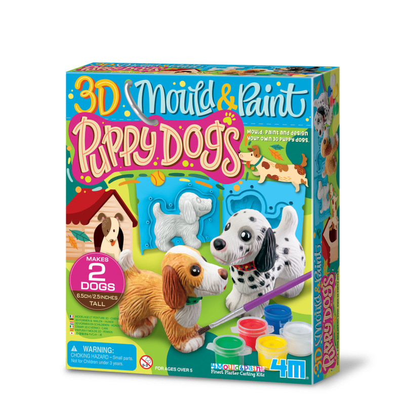 Kit de moulage chiots 3D 4M