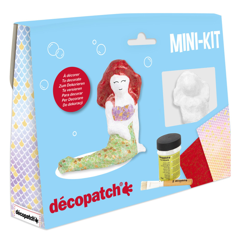 Mini Kit Décopatch Super sirène