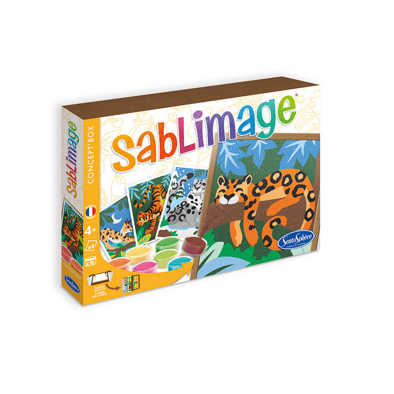 Sablimage Félins du monde - Concept Box