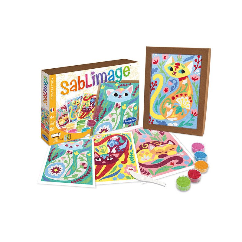 Sablimage Chats romantiques - Concept Box