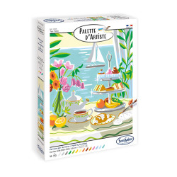 Peinture par numéro : Tea time