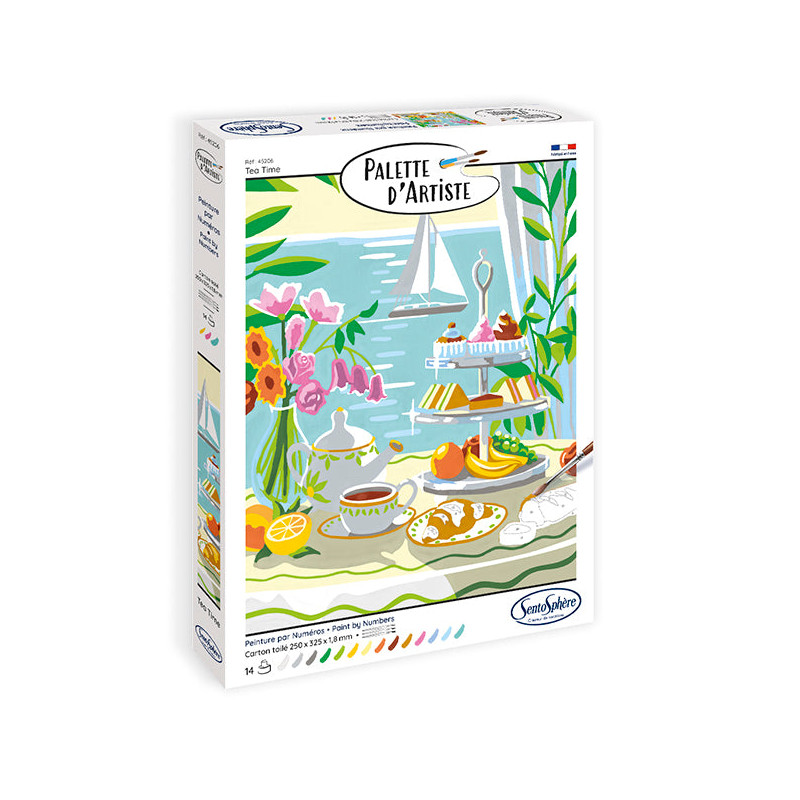 Peinture par numéro : Tea time