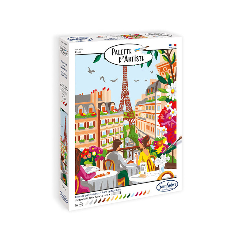 Peinture par numéro : Paris