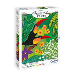 Peinture par numéro : Toucans