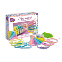 Macramé - Perles et Fleurs