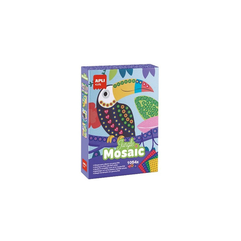 Kit mosaïque mousse Jungle - Apli